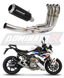 BMW M1000R 2022 - 2026 Pilna išmetimo sistema Kolektorius duslintuvas GP BLACK + dB killer