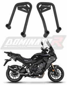 Yamaha Tracer 9 / GT 2025 - 2026 apsauginiai lankai iš nerūdijančio plieno BLACK