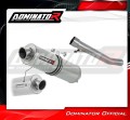wydech tłumik DOMINATOR Homologowany Okrągły pasujący do motocykla Suzuki GSXF 750 1998 - 2006 3