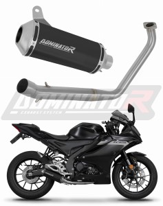 Yamaha YZF R125 2019 - 2020 Pilna sistema Kolektorius išmetimas duslintuvas OV G2 BLACK + dB killer