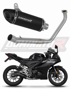 Yamaha YZF R125 2019 - 2020 Pilna sistema Kolektorius išmetimo duslintuvas HP8 BLACK + dB killer