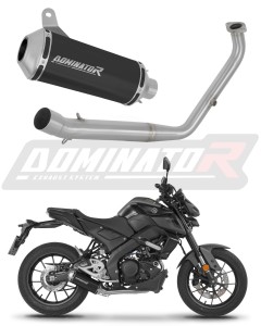 Yamaha MT 125 2021 - 2024 Full system išmetimo kolektorius duslintuvas OV G2 BLACK + dB killer