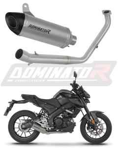 Yamaha MT 125 2021 - 2024 Pilna sistema Išmetimo kolektorius duslintuvas titano HP8 + dB killeris