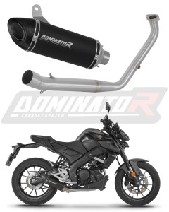 Yamaha MT 125 2021 - 2024 Full system Kolektorius išmetimas duslintuvas HP8 BLACK + dB killer