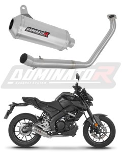 Yamaha MT 125 2020 pilna sistema kolektorius išmetimo duslintuvas OV G2 + dB killer