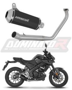 Yamaha MT 125 2020 Full system Išmetimo kolektorius duslintuvas OV G2 BLACK + dB killer