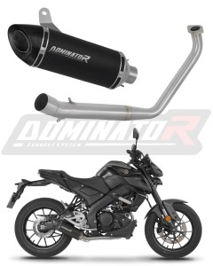 Yamaha MT 125 2020 Pilna sistema Kolektorius išmetimas duslintuvas HP8 BLACK + dB killer