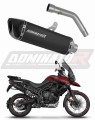 exhaust muffler DOMINATOR HP6 BLACK fits to Triumph Tiger 800 XCA 2018  2020