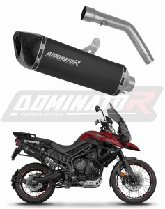 Triumph Tiger 800 XCA 2018 - 2020 išmetimo bakelis HP6 BLACK + dB killer