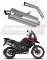exhaust muffler DOMINATOR P7 fits to Triumph Tiger 800 XCA 2018  2020