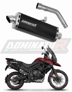 Triumph Tiger 800 XCA 2018 - 2020 išmetimo sistema duslintuvas P7 BLACK + dB killer
