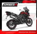 exhaust muffler DOMINATOR P7 fits to Triumph Tiger 800 XCA 2018  2020 4
