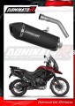 exhaust muffler DOMINATOR HP7 BLACK fits to Triumph Tiger 800 XCA 2018  2020 2