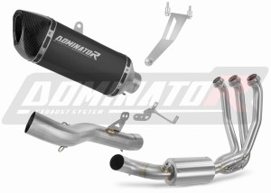 CF MOTO 675 NK 2024 - 2026 Full system Kolektorius išmetimas duslintuvas HP6 BLACK + dB killer