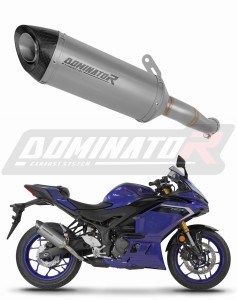 Yamaha YZF-R3 2025 - 2026 išmetimo sistema titano bakelis HP8 + dB killer