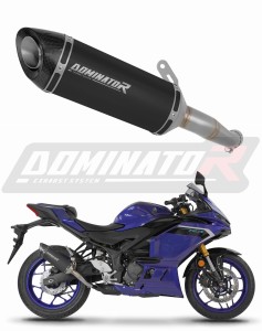 Yamaha YZF-R3 2025 - 2026 išmetimo sistema duslintuvas HP8 BLACK + dB killer