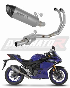 Yamaha YZF-R3 2025 - 2026 Full system Išmetimo kolektorius duslintuvas titano HP8 EX + dB killer
