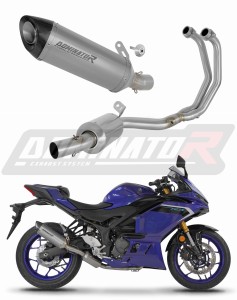 Yamaha YZF-R3 2019 - 2024 Full system išmetimo kolektorius duslintuvas titaninis HP8 EX + dB killer