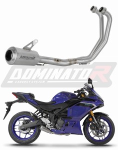 Yamaha YZF-R3 2019 - 2024 Pilna sistema Kolektorius išmetimo duslintuvas GPS + dB killer