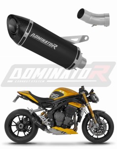 Triumph Speed Triple 1200 RS / RR 2021 - 2024 išmetimo sistema duslintuvas HP8 BLACK + dB killer