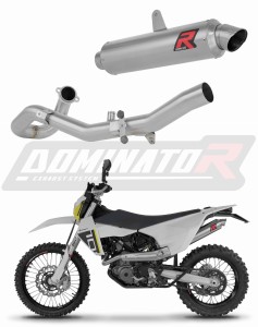 Husqvarna 701 Supermoto SM 2026 Pilna sistema Išmetimo kolektorius duslintuvas GPF + dB killer