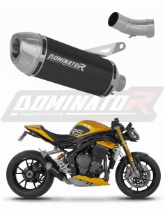 Triumph Speed Triple 1200 RS / RR 2021 - 2024 išmetimo sistema duslintuvas S3 BLACK + dB killer
