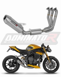 Triumph Speed Triple 1200 RS / RR 2021 - 2024 Full system Kolektorius išmetimas duslintuvas S3 + dB killer