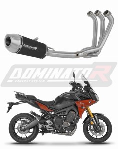 Yamaha MT 09 Tracer 900 / GT 2015 - 2020 Full Exhaust System Collector Silencer S3 BLACK + dB killer