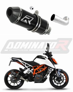 KTM 390 Duke 2017 - 2020 išmetimo sistema duslintuvas HP3 BLACK + dB killer
