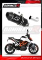 KTM 390 DUKE 2017 2020 Exhaust Muffler Auspuff Sportauspuff Silencer Echappement Silencieux Scarico Scarichi Escape Toba de esapament Avgas Ljuddämpare Wydech Tłumik Carbon Tip HP3 Black Noir Nero Negro Svart Schwarz Negru Dominator