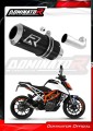 KTM 390 Duke 2017 2020 Exhaust Muffler Auspuff Sportauspuff Silencer Echappement Silencieux Scarico Scarichi Escape Toba de esapament Avgas Ljuddämpare Wydech Tłumik GP Black Noir Nero Negro Svart Schwarz Negru Dominator