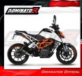 KTM 390 Duke 2017 2020 Exhaust Muffler Auspuff Sportauspuff Silencer Echappement Silencieux Scarico Scarichi Escape Toba de esapament Avgas Ljuddämpare Wydech Tłumik GP Black Noir Nero Negro Svart Schwarz Negru Dominator 3