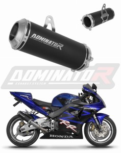 Honda CBR 954 2002 - 2003 Exhaust Silencer Muffler GP BLACK + dB killer