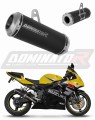 Suzuki GSXR 600 K1 K5 2001 2005 Motorcycle Muffler Auspuff Sportauspuff Silencer Echappement Silencieux Scarico Scarichi Escape Wydech Tłumik GP Black Dominator Exhaust System x