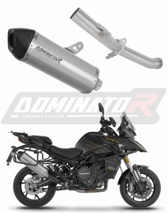 QJMOTOR SRT 900 S / SX 2025 - 2026 išmetimo sistema titaninis duslintuvas HP7 + dB killer