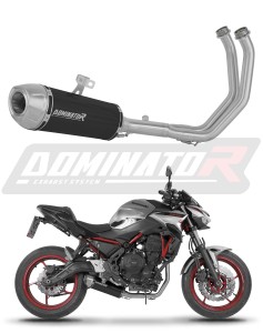 Kawasaki Ninja 650 2023 - 2026 Pilna sistema Kolektorius išmetimas duslintuvas S3 BLACK + dB killer