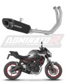 Kawasaki Z650 2023 - 2024 EXHAUST Collector Manifold Full System Muffler Auspuff Sportauspuff Silencer Echappement Silencieux Scarico Scarichi Escape Wydech Tłumik HP8 BLACK Dominator Exhaust System x