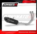 Kawasaki Z650 2023 - 2024 EXHAUST Collector Manifold Full System Muffler Auspuff Sportauspuff Silencer Echappement Silencieux Scarico Scarichi Escape Wydech Tłumik HP8 BLACK Dominator Exhaust System 1