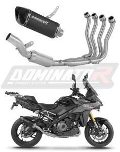 Suzuki GSX-S 1000 GX 2025 - 2026 Pilna sistema Kolektorius išmetimas duslintuvas HP6 BLACK EX + dB killer