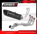 Triumph Street Triple 765 S R RS 2023 2024 Full System Motorcycle Muffler Auspuff Sportauspuff Silencer Echappement Silencieux Scarico Scarichi Escape Wydech Tłumik HP6 Black Noir Negro Nero Dominator Exhaust System 1x