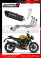 Triumph Street Triple 765 S R RS 2023 2024 Full System Motorcycle Muffler Auspuff Sportauspuff Silencer Echappement Silencieux Scarico Scarichi Escape Wydech Tłumik HP6 Black Noir Negro Nero Dominator Exhaust System