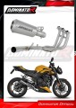 Triumph Street Triple 765 RS 2024 2025 Full System Motorcycle Muffler Auspuff Sportauspuff Silencer Echappement Silencieux Scarico Scarichi Escape Wydech Tłumik GPS Dominator Exhaust System