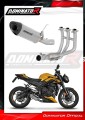 Triumph Street Triple 765 RS 2024 2025 Full System Motorcycle Muffler Auspuff Sportauspuff Silencer Echappement Silencieux Scarico Scarichi Escape Wydech Tłumik Tytanowy HP8 Titanium Titan Titane Dominator Exhaust System