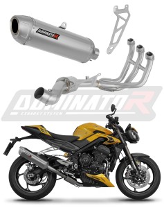 Triumph Street Triple 765 RS 2024 - 2025 Full system Kolektorius išmetimas duslintuvas S6 + dB killer