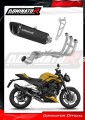 Triumph Street Triple 765 RS 2024 2025 Full System Motorcycle Muffler Auspuff Sportauspuff Silencer Echappement Silencieux Scarico Scarichi Escape Wydech Tłumik HP6 Black Noir Nero Negro Dominator Exhaust System