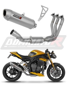 Triumph Speed Triple 1200 RS / RR 2021 - 2024 Full system Kolektorius išmetimas duslintuvas S6 + dB killer