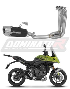 Triumph Tiger Sport 660 2025 - 2026 Full Exhaust System Collector Silencer S3 BLACK + dB killer