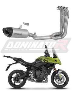 Triumph Tiger Sport 660 2025 - 2026 Full Exhaust System Collector Silencer Titanium HP8 + dB killer