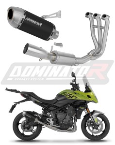 Triumph Tiger Sport 660 2025 - 2026 Full Exhaust System Collector Silencer S6 BLACK + dB killer