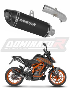 KTM 125 Duke 2021 - 2023 išmetimo sistemos duslintuvas HP8 BLACK + dB killer